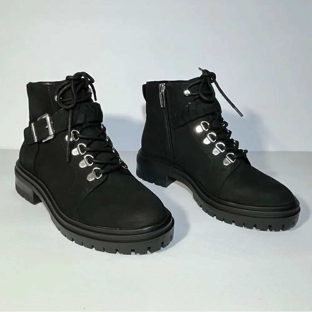 Vince Camuto Bindelia x Styled Snapshots Lace-Up Boots